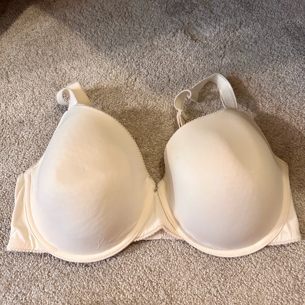 3/$10 Adore Me 36DDD Cream Bra
